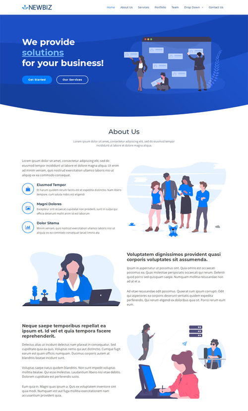 長春網站建站首選 打造專業(yè)高效的商務營銷公司網頁模板指南